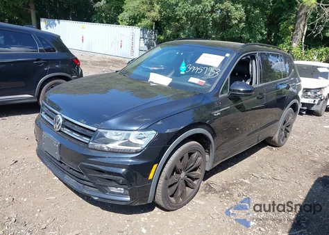 2020 Volkswagen Tiguan 2.0T Se/2.0T Se R-Line Black/2.0T Sel из США, поврежденный, VIN 3VV2B7AX4LM086536